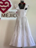 VESTIDO ALARI BLANCO T-UNITALLA - Imagen 3