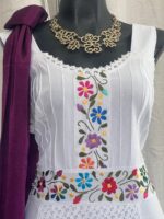 VESTIDO DELIA BLANCO T-UNITALLA - Imagen 3