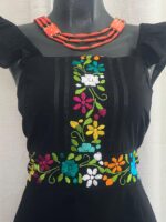 VESTIDO BITSA NEGRO T-UNITALLA - Imagen 2