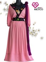 VESTIDO KATERI ROSA PASTEL T-UNITALLA