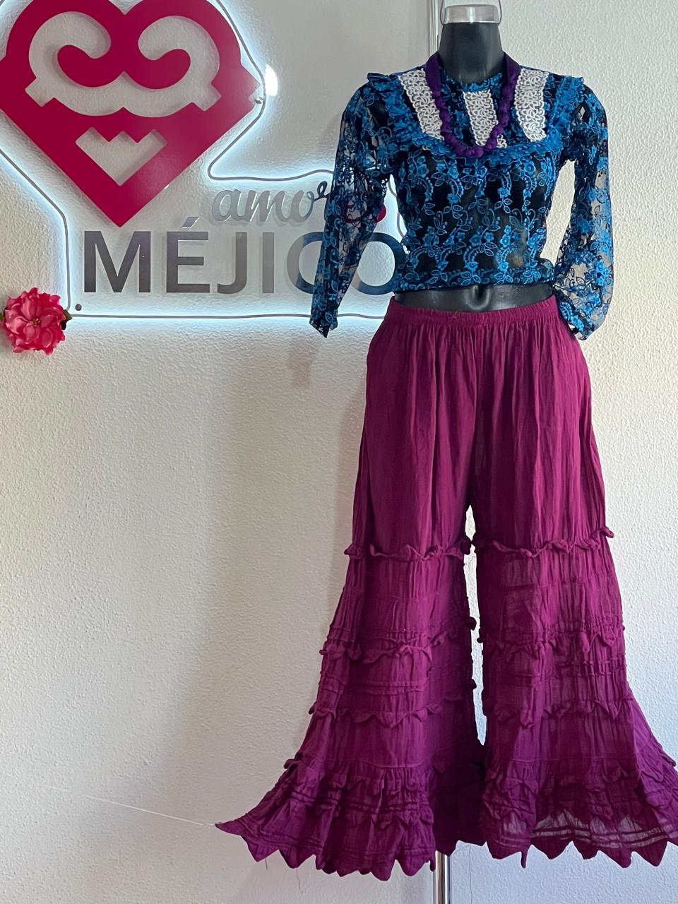 b6ff0aa8-1765-478f-9059-9eec129b3116 BLUSA DE ENCAJE T-CH - Imagen 1