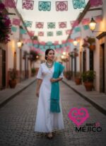 VESTIDO NATSA BLANCO T-UNITALLA