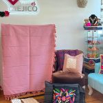 COLCHA ARTESANAL MATRIMONIAL ROSA