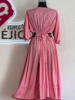 VESTIDO KATERI ROSA PASTEL T-UNITALLA - Imagen 3
