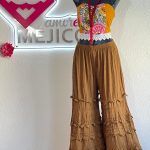 CROP-TOP CORAZON MOSTAZA UNITALLA