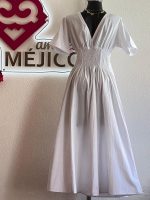 VESTIDO NATSA BLANCO T-UNITALLA - Imagen 4