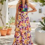 CONJUNTO YAMIL FLOREADO T-G
