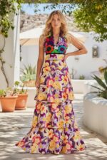 CONJUNTO YAMIL FLOREADO T-G