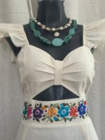 VESTIDO ALARI NATURAL T-UNITALLA - Imagen 3