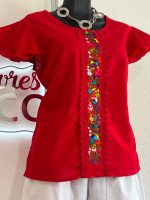 BLUSA IRIS ROJO T-M - Imagen 3