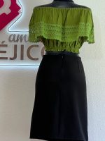 CROP CAMPESINO VERDE OLIVO T-UNITALLA - Imagen 2