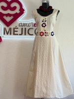 VESTIDO DELIA NATURAL  T-UNITALLA