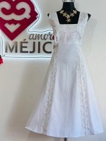 VESTIDO BIANÍ BLANCO T-UNITALLA