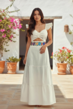VESTIDO ALARI NATURAL T-UNITALLA