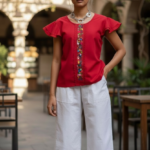 BLUSA IRIS ROJO T-M