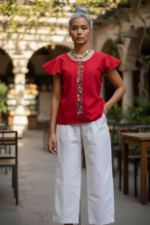 BLUSA IRIS ROJO T-M