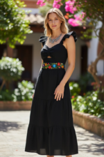 VESTIDO ALARI NEGRO T-UNITALLA