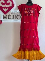 HUIPIL AMUZGO ROSA  T-M - Imagen 4