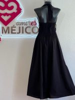 VESTIDO ALESANDRA NEGRO/DORADO T-UNITALLA - Imagen 3