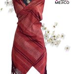 REBOZO TELAR ROJO T-G