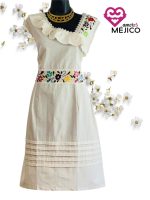 VESTIDO GABY NATURAL T-UNITALLA