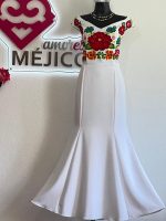 VESTIDO JANETH BLANCO T-G - Imagen 2