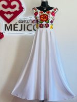 VESTIDO NICTE BLANCO T-G - Imagen 2