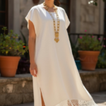 HUIPIL MAR BEIGE PASTEL UNITALLA