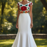 VESTIDO JANETH BLANCO T-G