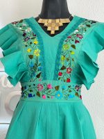 VESTIDO GRETA VERDE MENTA T-UNITALLA - Imagen 2