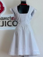 VESTIDO GRETA BLANCO T-UNITALLA - Imagen 4