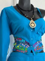 CONJUNTO YOLOTZIN AZUL T-UNITALLA - Imagen 2