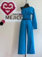 CONJUNTO YOLOTZIN AZUL T-UNITALLA - Imagen 3
