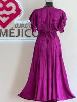 VESTIDO KATERI MAGENTA T-UNITALLA - Imagen 3