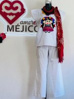 HUIPIL MONA BLANCO T-G - Imagen 2