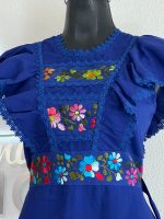 VESTIDO NALLY AZUL REY T-UNITALLA - Imagen 2
