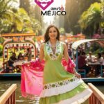 VESTIDO KATIA VERDE/BEIGE T-UNITALLA
