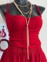 PALAZZO STEFY ROJO T-UNITALLA - Imagen 3
