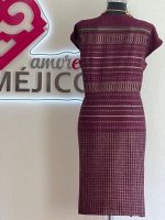 VESTIDO DE TELAR LONDRA MAGENTA T-G - Imagen 3