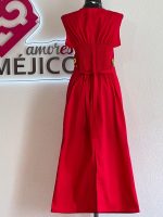 VESTIDO NASHIELI ROJO T-UNITALLA - Imagen 4