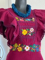 VESTIDO NALLY MAGENTA T-UNITALLA - Imagen 2