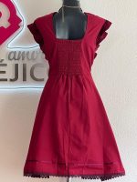 VESTIDO GRETA VINO T-UNITALLA - Imagen 3