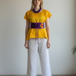 HUIPIL CORTO AMARILLO T-M