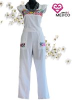 CONJUNTO MARIANI BLANCO T-UNITALLA