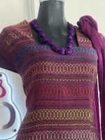 VESTIDO DE TELAR LONDRA MAGENTA T-G - Imagen 3