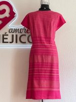 VESTIDO DE TELAR LONDRA ROSA T-EXG - Imagen 3