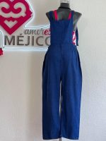 OVEROL TELAR AZUL T-UNITALLA - Imagen 3