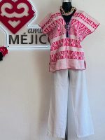 HUIPIL TELAR ROSA T-UNITALLA