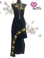 VESTIDO IVETTE NEGRO T-UNITALLA - Imagen 3
