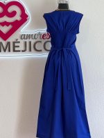 VESTIDO YOSIJANY AZUL T-UNITALLA - Imagen 3